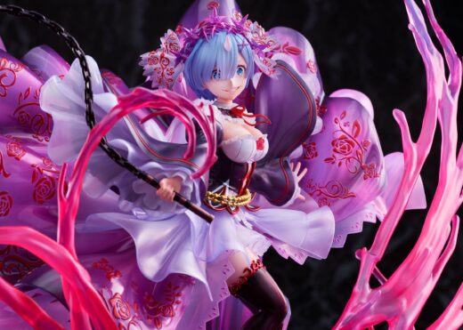 Estatua Re Zero Oni Rem Crystal Dress Version