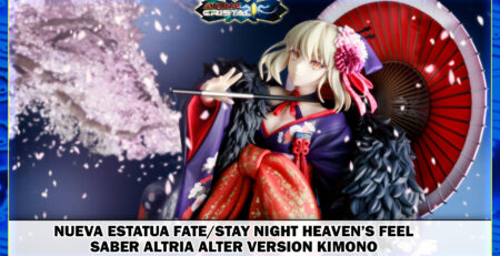 Nueva Estatua Fate/stay night Heaven’s Feel Saber Altria Alter version Kimono