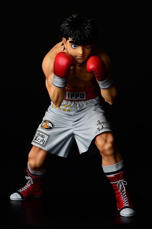 Estatua Ippo Makunouchi fighting pose damage