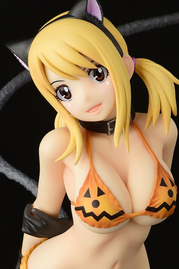 Estatua Lucy Heartfilia Halloween CAT Gravure