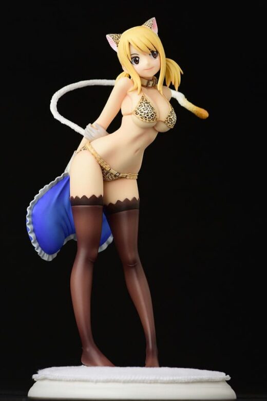 Estatua Lucy Heartfilia Leopard print CAT Gravure