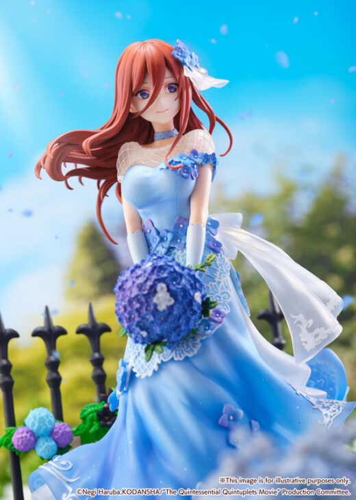 Estatua SHIBUYA SCRAMBLE Miku Floral Dress
