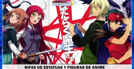 Rifas de figuras de anime, estatuas, mangas y videojuegos