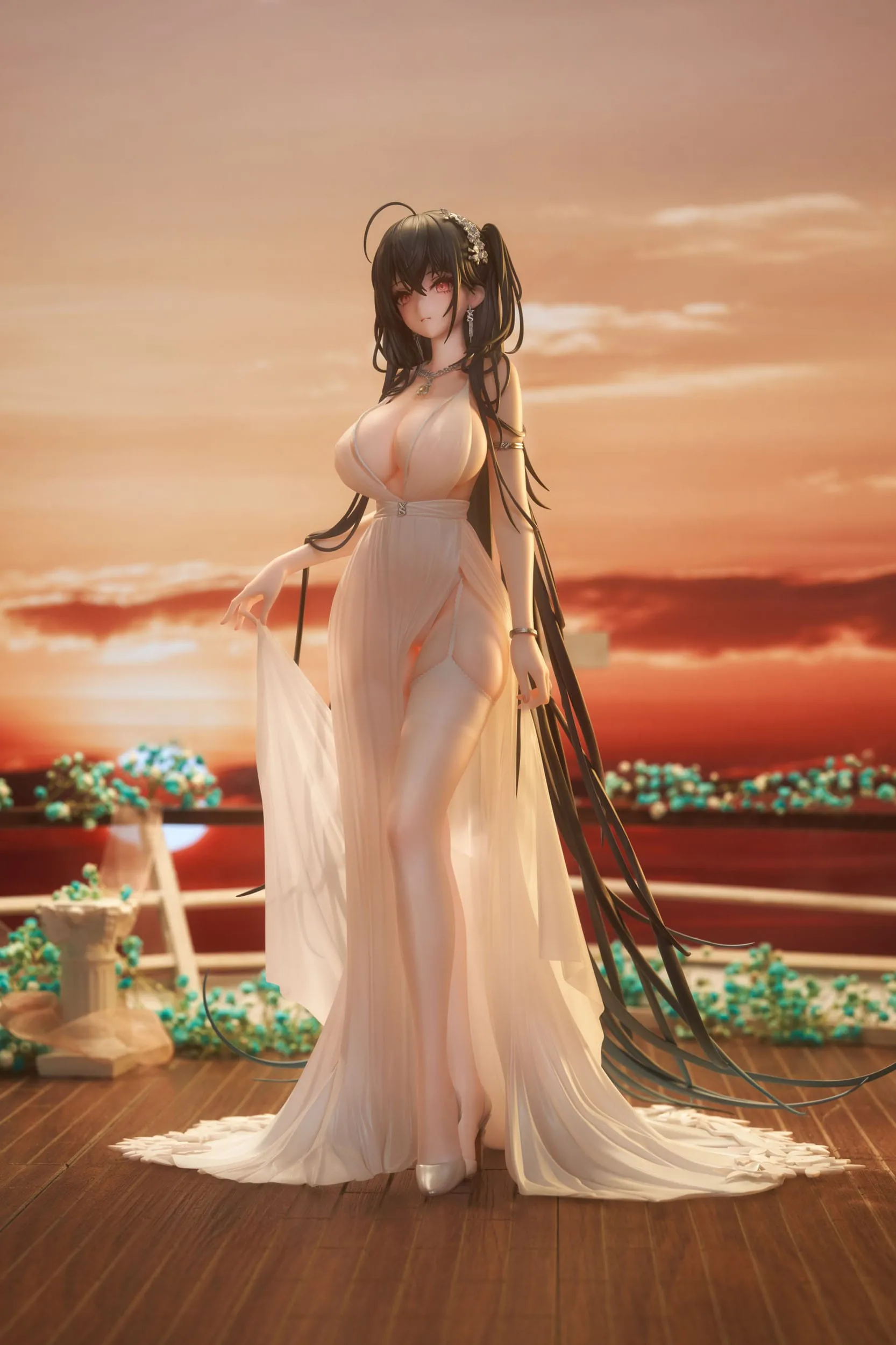 Estatua Azur Lane Taiho Wedding Temptation Deluxe Set