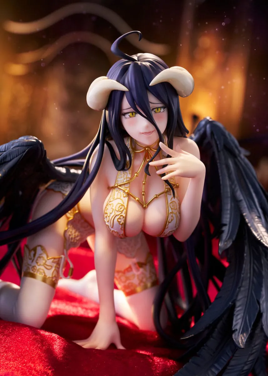 Estatua Overlord Albedo lingerie