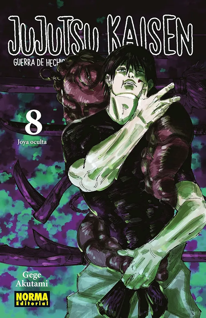 Manga Jujutsu Kaisen Tomo 08