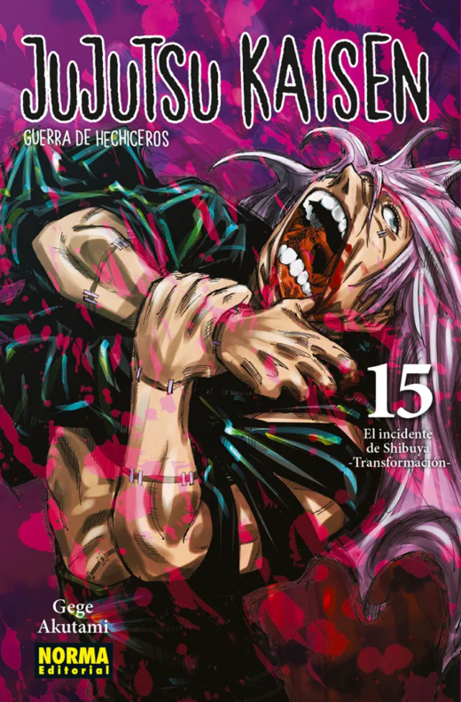 Manga Jujutsu Kaisen Tomo 15