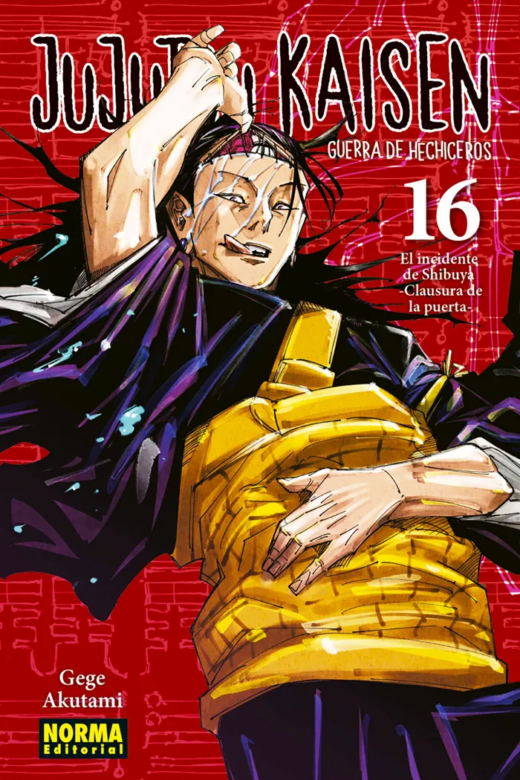 Manga Jujutsu Kaisen Tomo 16