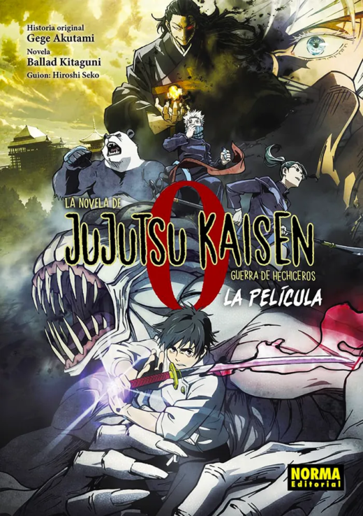 Novela Jujutsu Kaisen 0