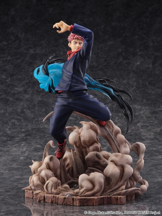 Estatua Jujutsu Kaisen SHIBUYA SCRAMBLE FIGURE Yuji Itadori