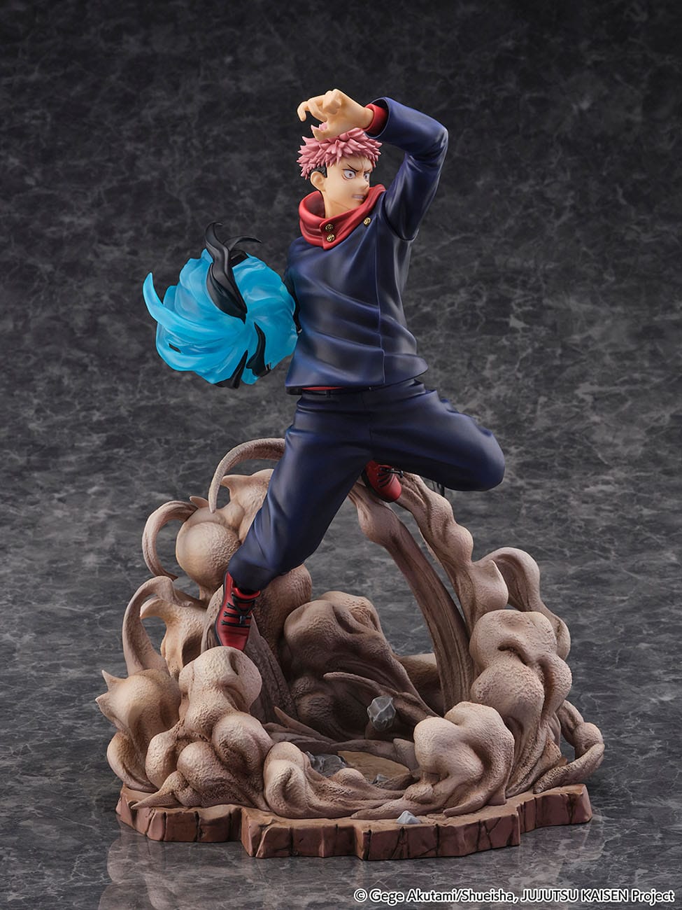 Estatua Jujutsu Kaisen SHIBUYA SCRAMBLE FIGURE Yuji Itadori (4)