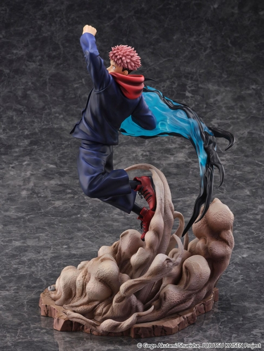 Estatua Jujutsu Kaisen SHIBUYA SCRAMBLE FIGURE Yuji Itadori