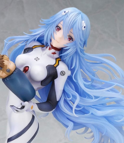 Estatua Rebuild of Evangelion Rei Ayanami Long Hair Version