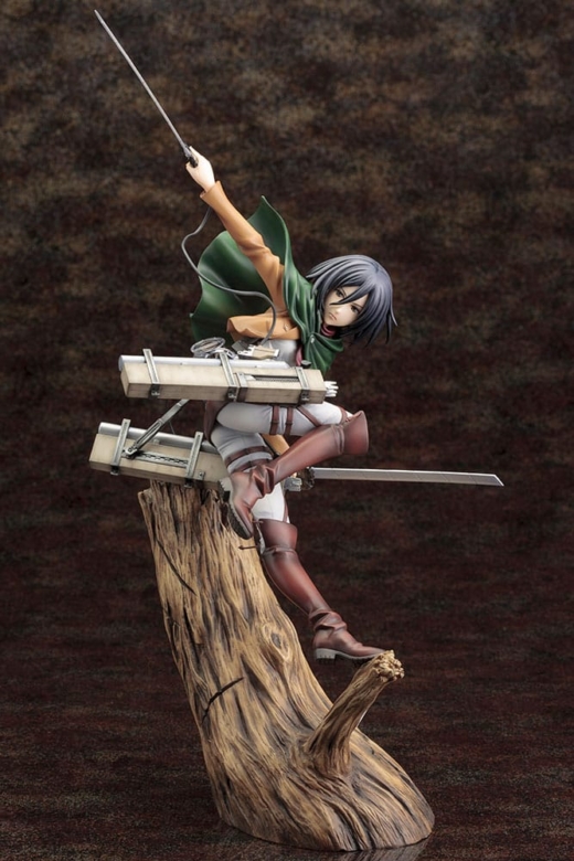 Estatua Attack on Titan ARTFXJ Mikasa Ackerman Renewal Package