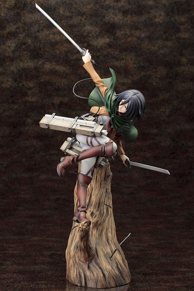 Estatua Attack on Titan ARTFXJ Mikasa Ackerman Renewal Package