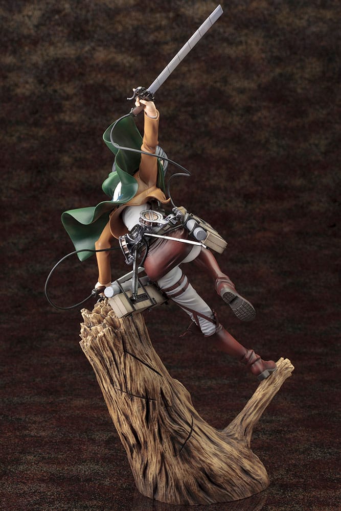 Estatua Attack on Titan ARTFXJ Mikasa Ackerman Renewal Package