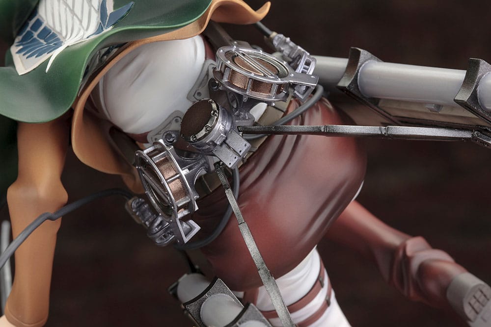 Estatua Attack on Titan ARTFXJ Mikasa Ackerman Renewal Package