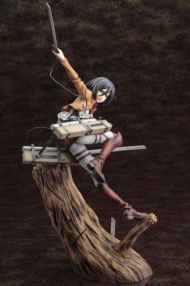 Estatua Attack on Titan ARTFXJ Mikasa Ackerman Renewal Package