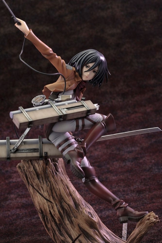 Estatua Attack on Titan ARTFXJ Mikasa Ackerman Renewal Package