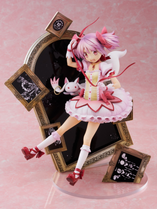 Puella Magi Madoka Magica Estatuas Kaname Madoka y Kyuubey