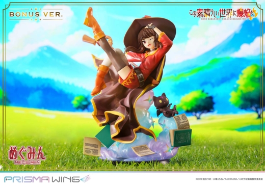 Estatua Chomusuke Megumin Prisma Wing Kono Subarashii Sekai ni Shukufuku wo!