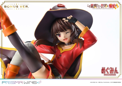 Estatua Chomusuke Megumin Prisma Wing Kono Subarashii Sekai ni Shukufuku wo!