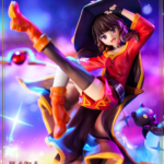 Estatua Chomusuke Megumin Prisma Wing Kono Subarashii Sekai ni Shukufuku wo!