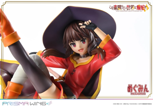 Estatua Chomusuke Megumin Prisma Wing Kono Subarashii Sekai ni Shukufuku wo!