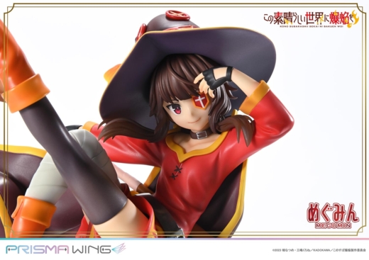 Estatua Chomusuke Megumin Prisma Wing Kono Subarashii Sekai ni Shukufuku wo!