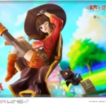 Estatua Chomusuke Megumin Prisma Wing Kono Subarashii Sekai ni Shukufuku wo!