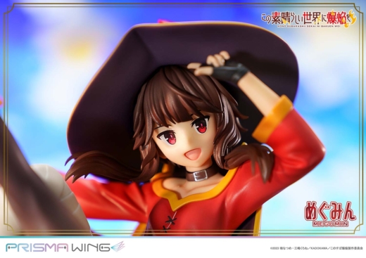 Estatua Chomusuke Megumin Prisma Wing Kono Subarashii Sekai ni Shukufuku wo!