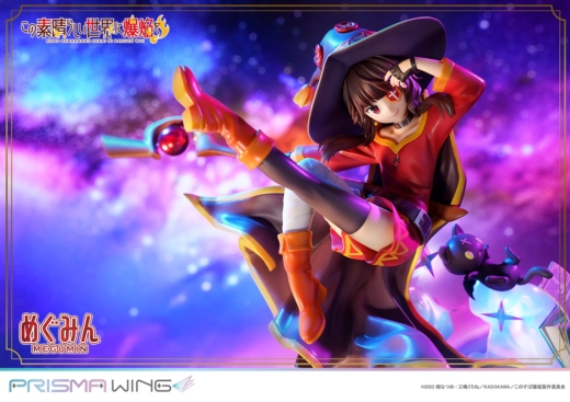 Estatua Chomusuke Megumin Prisma Wing Kono Subarashii Sekai ni Shukufuku wo!