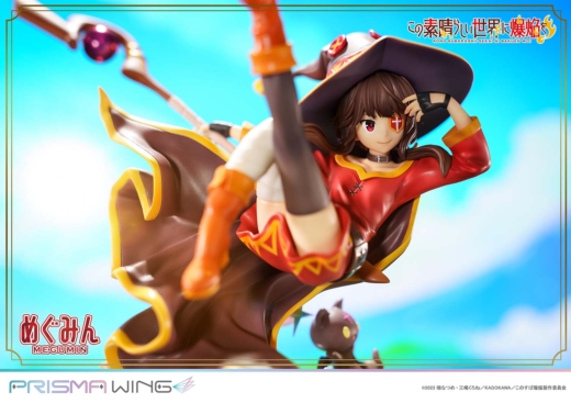 Estatua Chomusuke Megumin Prisma Wing Kono Subarashii Sekai ni Shukufuku wo!