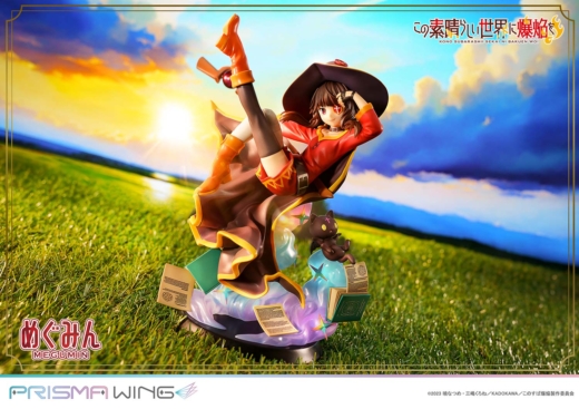 Estatua Chomusuke Megumin Prisma Wing Kono Subarashii Sekai ni Shukufuku wo!