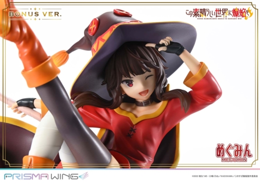 Estatua Chomusuke Megumin Prisma Wing Kono Subarashii Sekai ni Shukufuku wo!