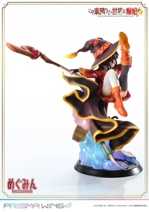 Estatua Chomusuke Megumin Prisma Wing Kono Subarashii Sekai ni Shukufuku wo!