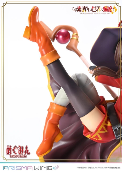 Estatua Chomusuke Megumin Prisma Wing Kono Subarashii Sekai ni Shukufuku wo!