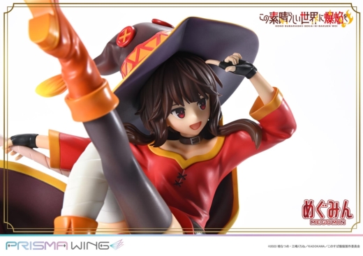 Estatua Chomusuke Megumin Prisma Wing Kono Subarashii Sekai ni Shukufuku wo!