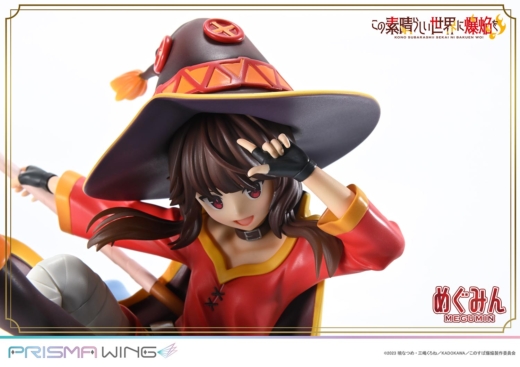 Estatua Chomusuke Megumin Prisma Wing Kono Subarashii Sekai ni Shukufuku wo!