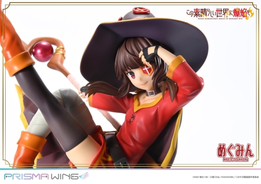 Estatua Chomusuke Megumin Prisma Wing Kono Subarashii Sekai ni Shukufuku wo!