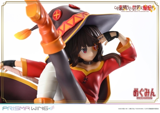 Estatua Chomusuke Megumin Prisma Wing Kono Subarashii Sekai ni Shukufuku wo!