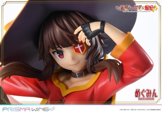 Estatua Chomusuke Megumin Prisma Wing Kono Subarashii Sekai ni Shukufuku wo!