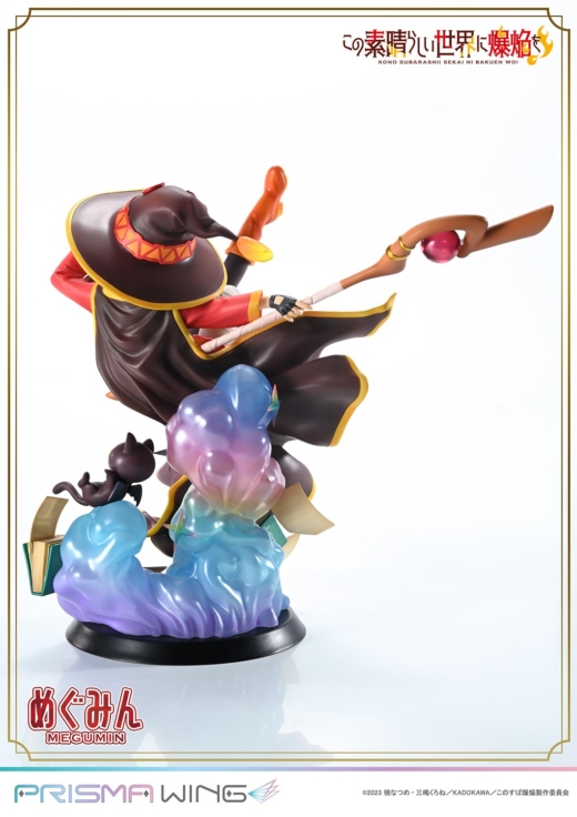 Estatua Chomusuke Megumin Prisma Wing Premium Kono Subarashii Sekai ni Shukufuku wo!