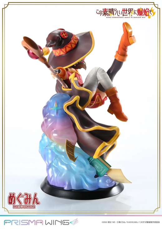 Estatua Chomusuke Megumin Prisma Wing Premium Kono Subarashii Sekai ni Shukufuku wo!