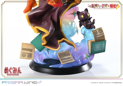 Estatua Chomusuke Megumin Prisma Wing Premium Kono Subarashii Sekai ni Shukufuku wo!