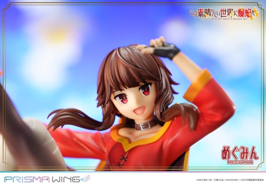 Estatua Chomusuke Megumin Prisma Wing Premium Kono Subarashii Sekai ni Shukufuku wo!