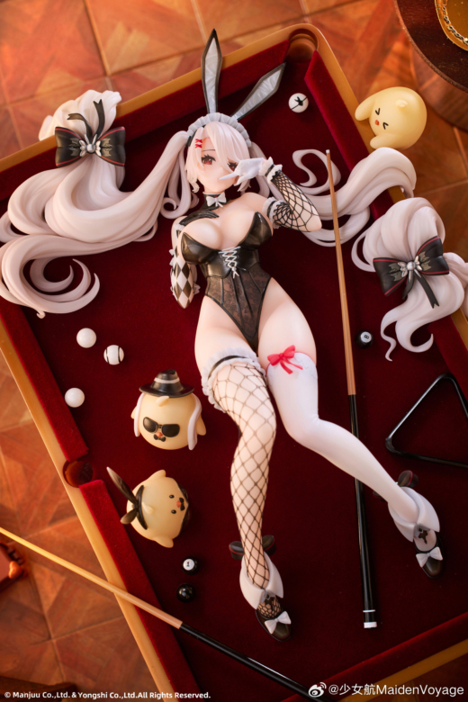 Estatua Prinz Heinrich Bunny Girl Azur Lane Premium